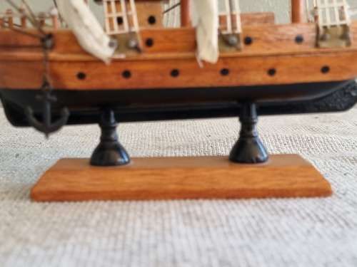 A Beautiful Pirate ship model.