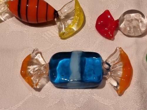 6 Murano Glass Candies!!