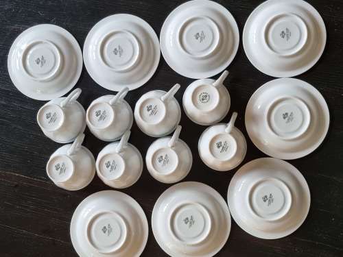 8 Rosenthal Porcelain Espresso Cups and Saucers!!