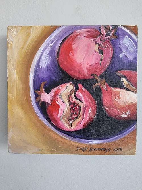 Doret Bonthuys Oil on Canvas