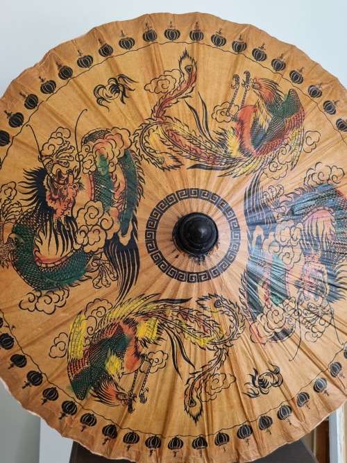 Stunning Large Oriental Umbrella