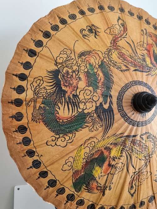 Stunning Large Oriental Umbrella