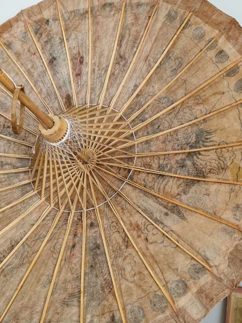 Stunning Large Oriental Umbrella