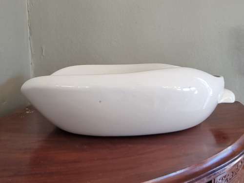 Royal Doulton Large Porcelain Universal Bed and Douche Pan