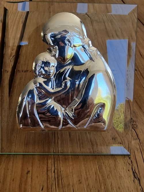 Small 800 Silver Religious icon