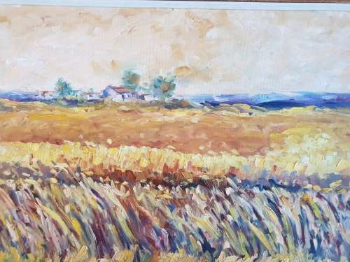 Oil Painting Signed Hermien.