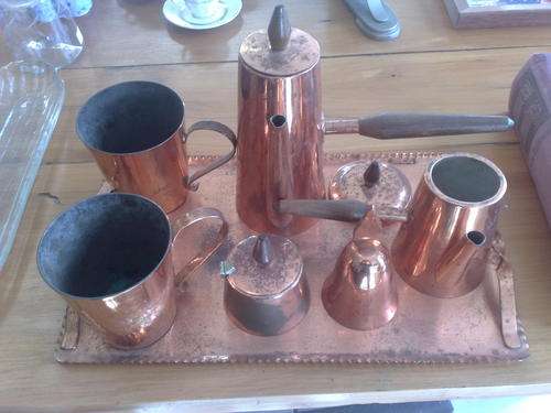 RHODESIAN COPPER 8 PIECE SET
