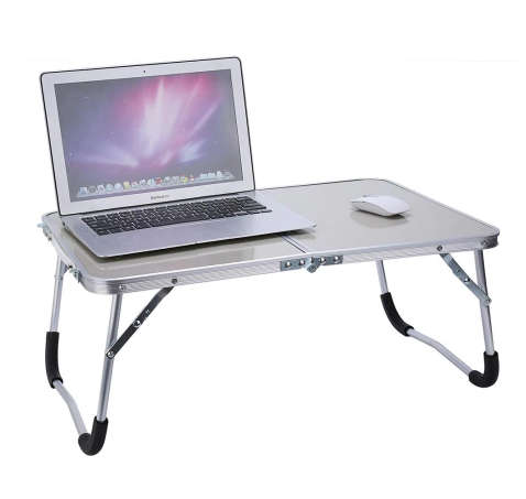 White Multifunctional Foldable Notebook Table Laptop Bed Tray
