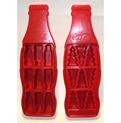 ( 2 Coca Cola Ice Tray )