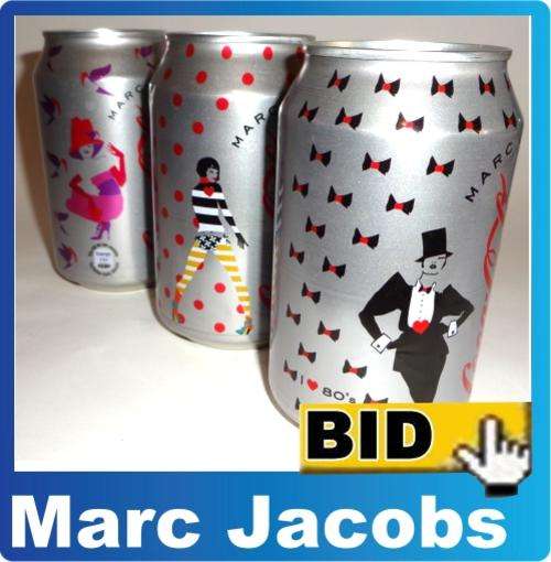Coca Cola Light cans- Marc Jacobs- Limited Edition