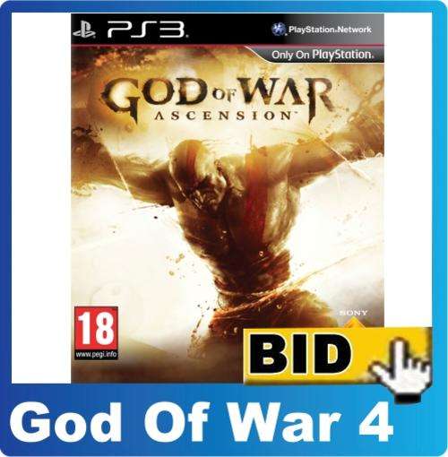 PS3- God of War Ascension ( God of war 4 )