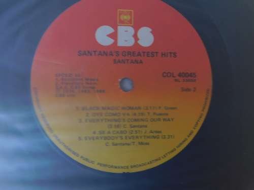 SANTANS`S GREATEST HITS (VINYL)