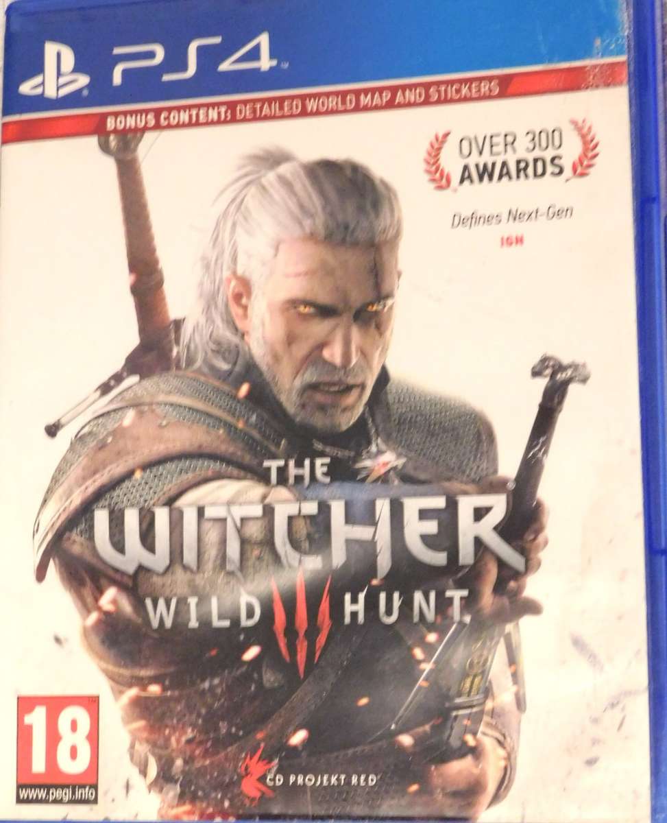 THE WITCHER - WILD HUNT (PS4  Game)