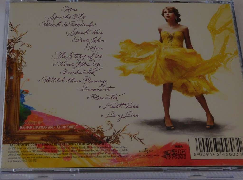 TAYLOR SWIFT - Speak Now  [CD]