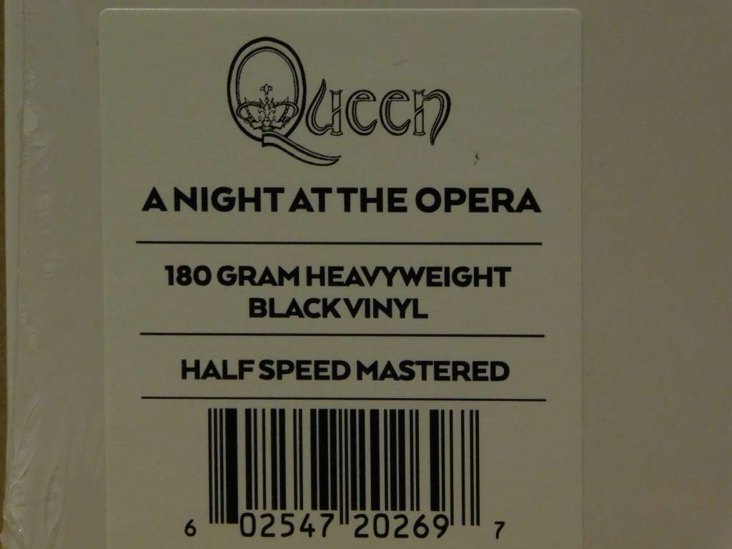 QUEEN -  A Night At The Opera - [VINYL]  SEALED NEW
