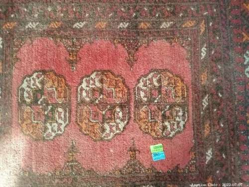 Hand made Baluch Persian carpet 85x110