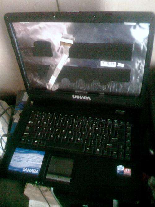 SAHARA IMAGE IBOOK NOTEBOOK COMPUTER. BROKEN LCD