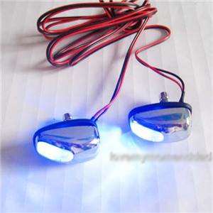 BRAND NEW Blue LED Blazing Windscreen Washer Nozzle for most vehicles