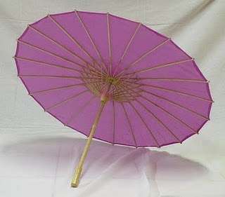 Wedding Parasols - All colours  (Orders between 1 and 49)