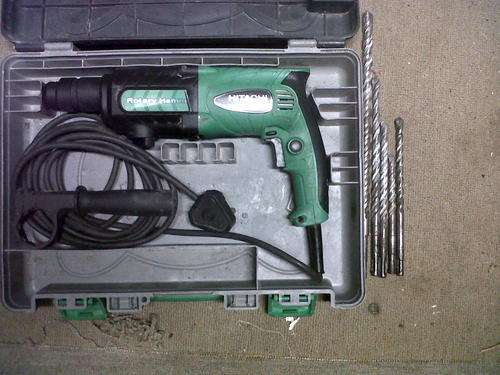 Hitachi Rotary Hammer with 5 Concrete Bits included...