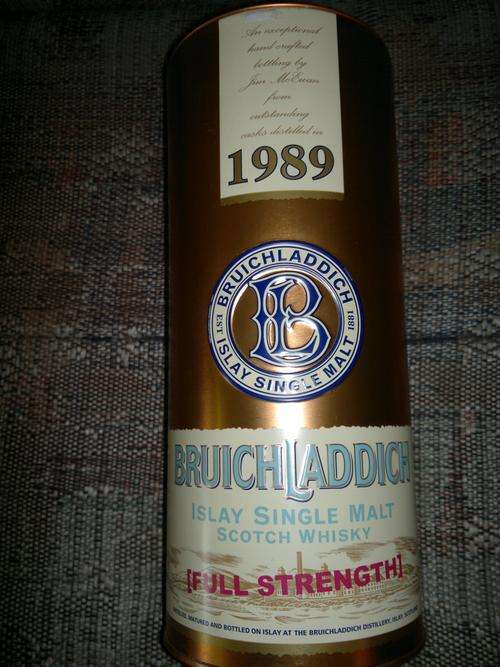 Bruichladdich Islay Single Malt 1989 Scotch Whisky Full Strenght