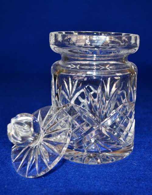 Crystal Jar with Lid