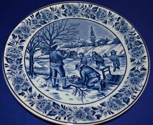 Kroon Delft Holland Display Plate