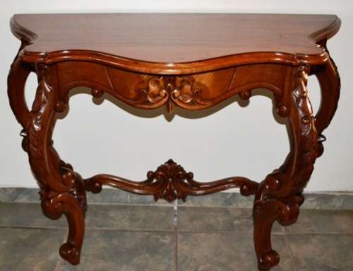 Serpent carved hall table--Vintage