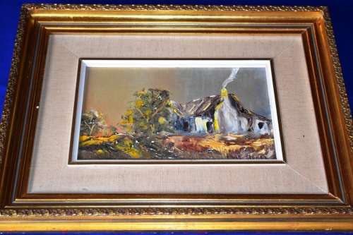 Barbara Ploner Oil on Board - Signed