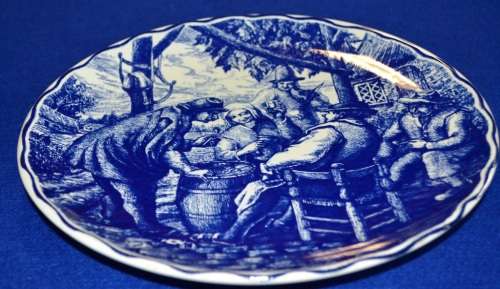 Boch Delft Display Plate