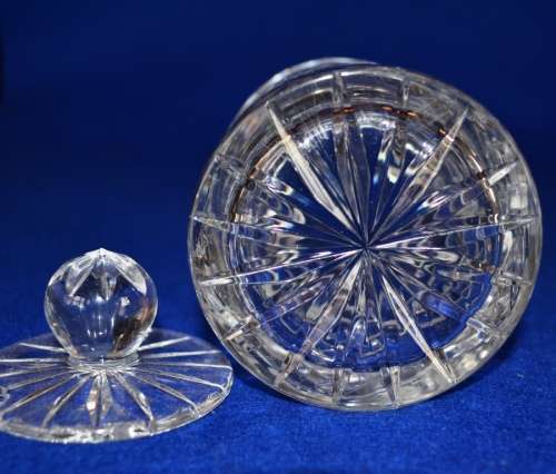 Crystal Jar with Lid