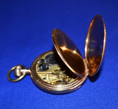 Antique Elgin Gold Filled pocket Watch--Working