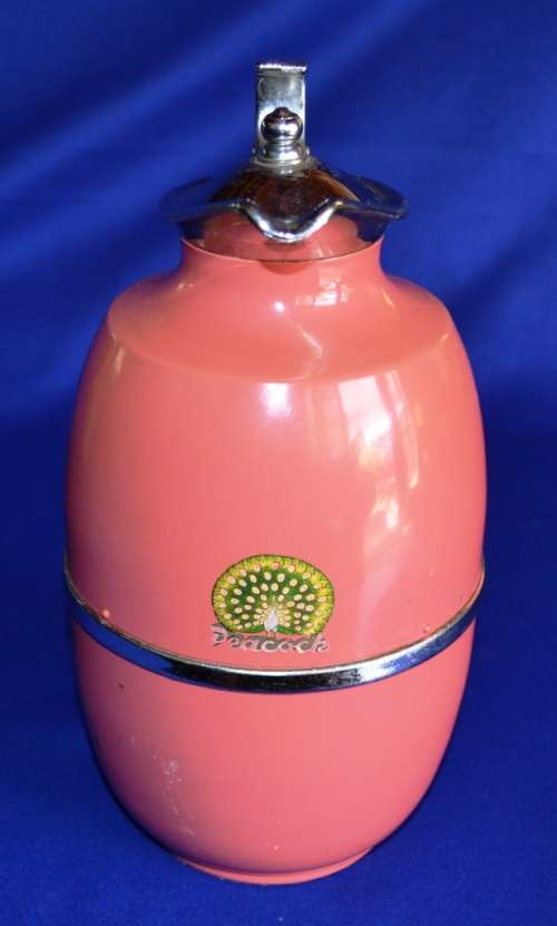The Peacock Vacuum Bottle Co - Vintage Thermos Flask