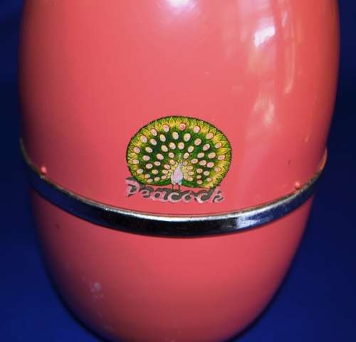 The Peacock Vacuum Bottle Co - Vintage Thermos Flask