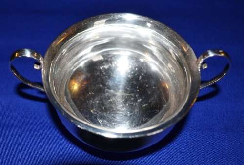 Sterling Silver Double Handled Open Sugar Bowl..68g