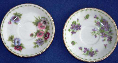 Amazing! The COMPLETE Collection of ROYAL ALBERT MINIATURE  Flower of the Month Cups and Saucers