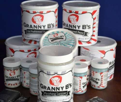 CHALK PAINT -  GRANNY 'B's ** Great Value ** Retail Value approximately R1800