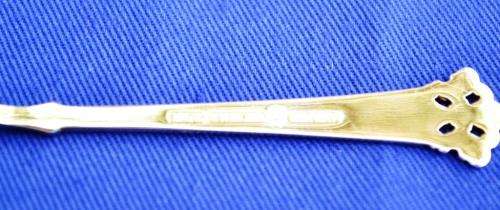 Norwegian Gilt Fine Sterling Silver Demitasse Tea Spoons - Boxed