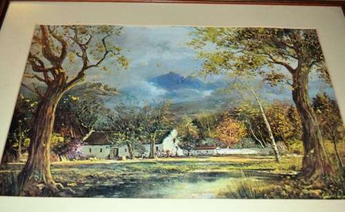 Gabriel de jongh Print - Framed behind glass