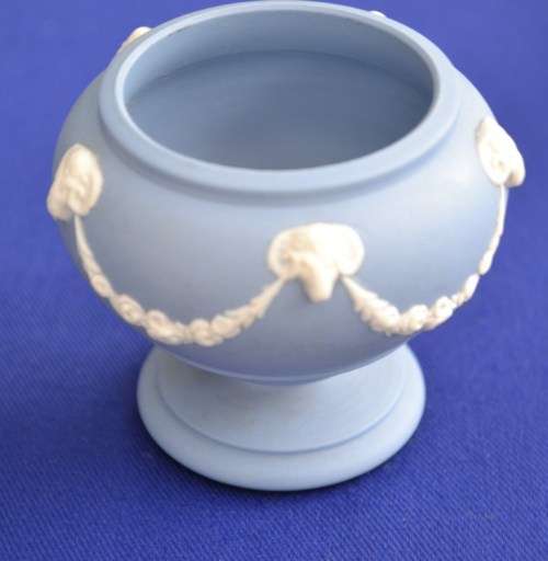 Wedgewood Jasperware Blue - Two Pieces