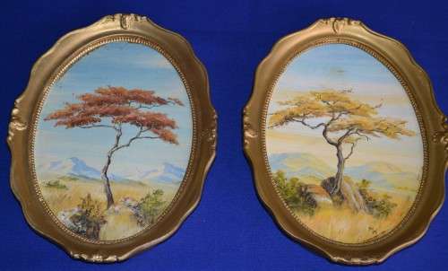 Original Miniatures - Set of Four -- Margaret Wiseman