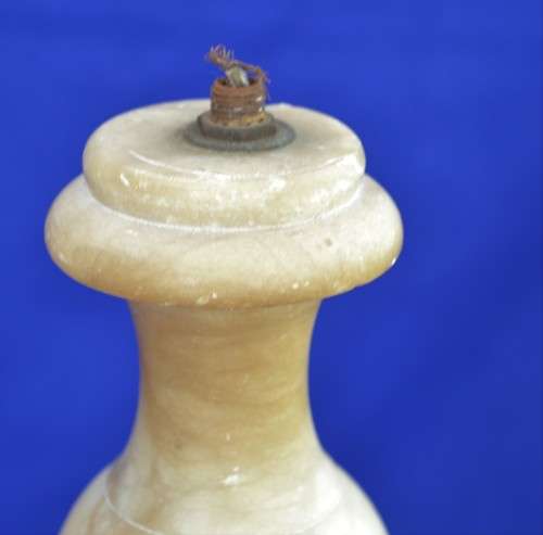 Vintage Alabaster Lamp