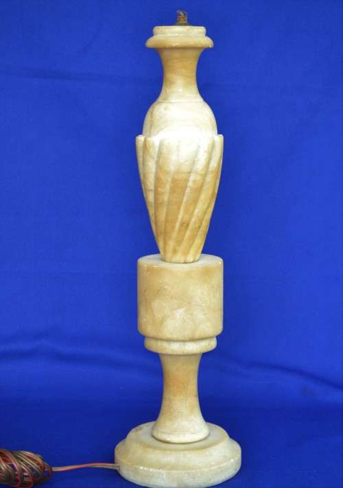 Vintage Alabaster Lamp