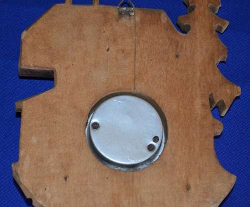 Set of Two Wooden Barometers - Untested