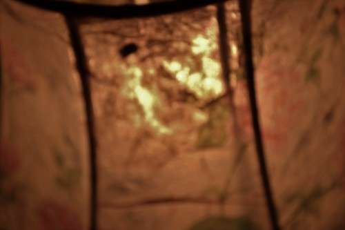 Vintage Alabaster Lamp