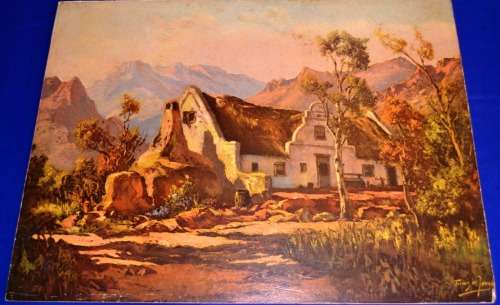 Tinus de Jongh Print on  Board - Unframed