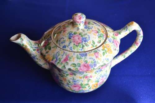 James Kent Chintz Tea Set "Rosalynde"  c1930- 16 Pieces