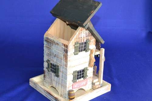 Wooden "General Store" Bird Feeder