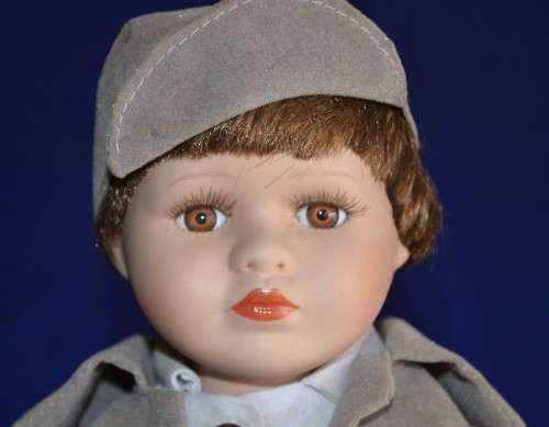 Little Boy Porcelain Doll