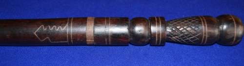 Wooden Hand Carved Maasai Knife/Baton
